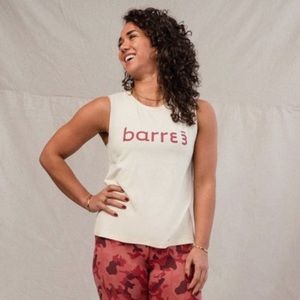 Barre3 peach tank top